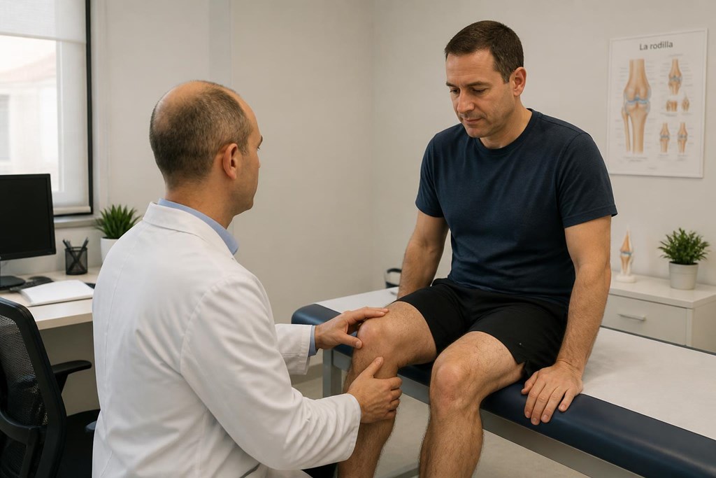 Foto 1 Artroscopia de rodilla para lesiones meniscales y ligamento cruzado anterior en Pontevedra